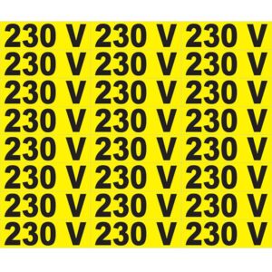 Sticker Indicator 230V, 24 de bucăți.