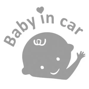 Sticker Baby on board Hey