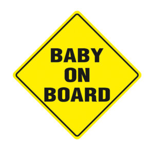 Sticker Baby on board