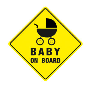 Sticker Baby on board Cărucior