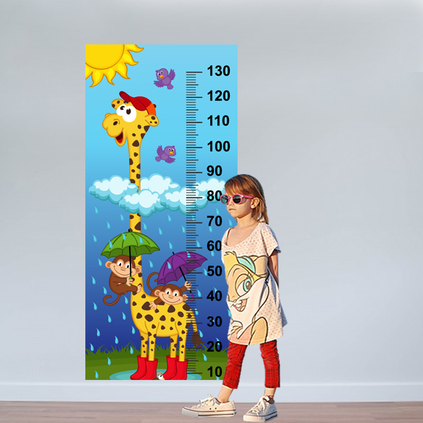 Sticker Metru Copil Girafă