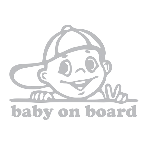 Sticker Baby on board sapca