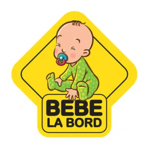 Sticker Baby on board Sugar