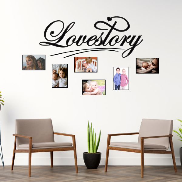 Sticker decorativ Lovestory memories