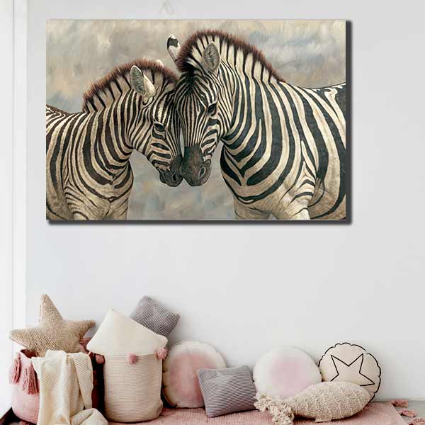 Zebră - tablou canvas perete