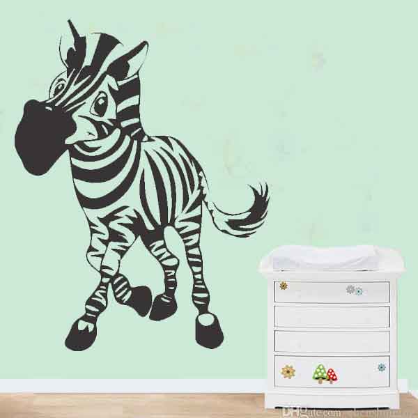 Sticker decorativ Zebra