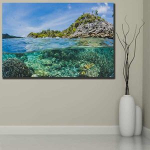 Aqua - tablou canvas perete